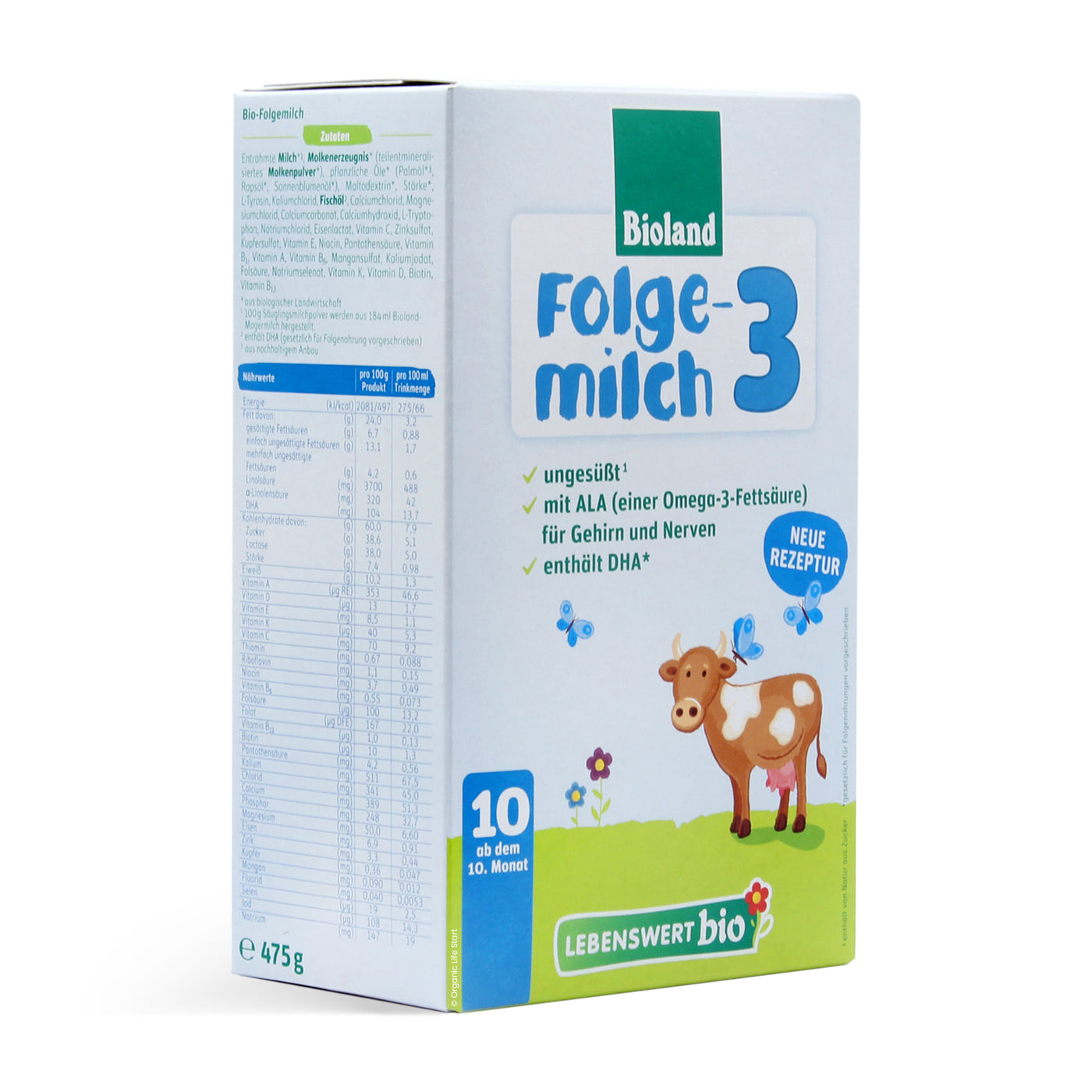 Lebenswert Stage 3 Organic Infant Formula