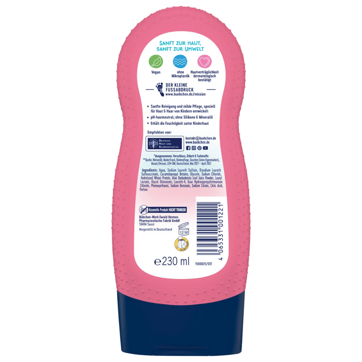 Bübchen Children's Shampoo and Body Wash (Head to Toes)