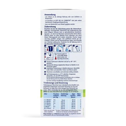 HiPP HA1 Combiotik Formula with Hydrolyzed Protein