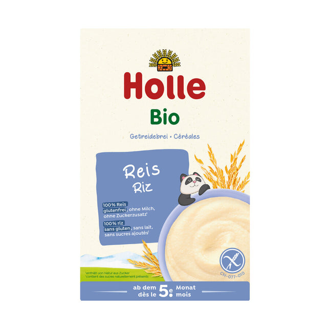 Holle Bio Wholegrain Rice Baby Porridge