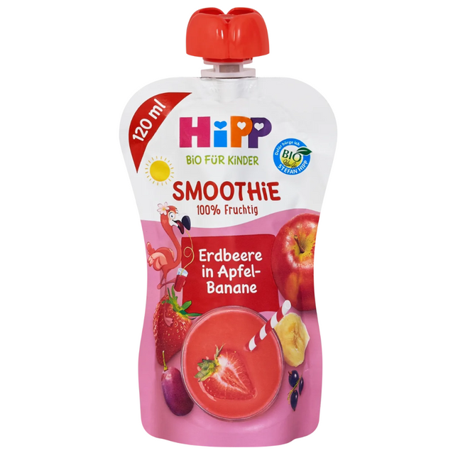 HiPP Smoothy Banana Apple Strawberry & Blackcurrant