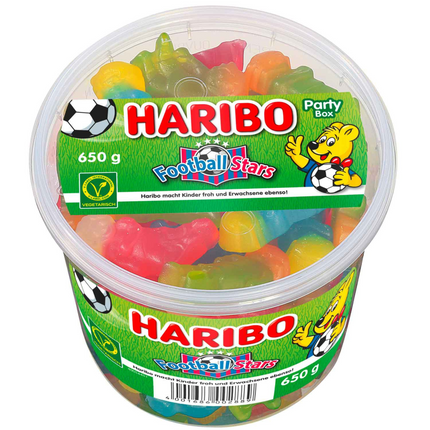 Haribo Football Stars Vegetarian Gummies (650g)