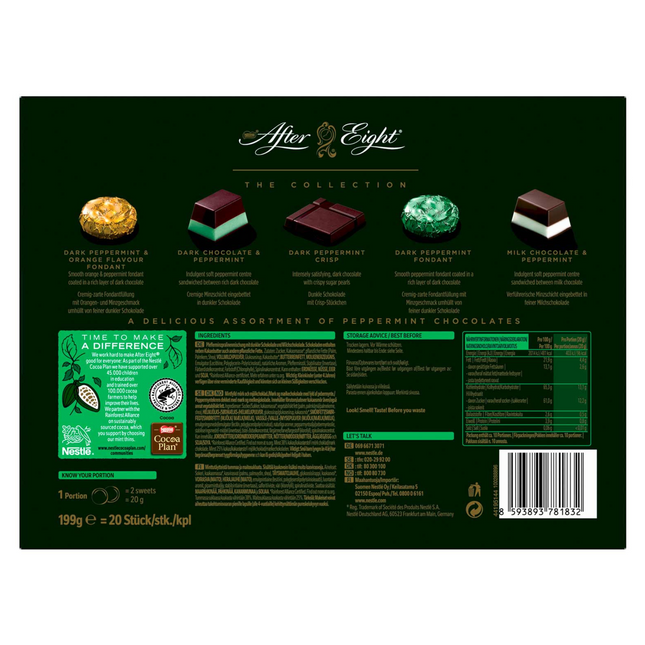 After Eight chocolate collection gift box