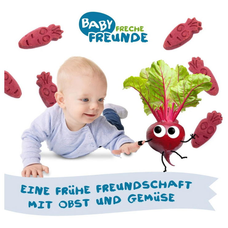 Organic Beetroot & Parsnip Baby biscuits - Freche Freunde