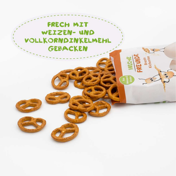 Kids Organic Chickpea Pretzels - Freche Freunde