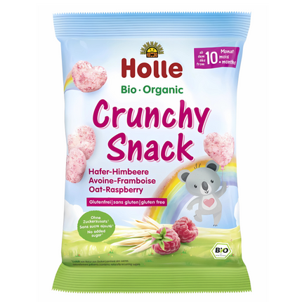 Organic Crunchy Snack Oat-Raspberry