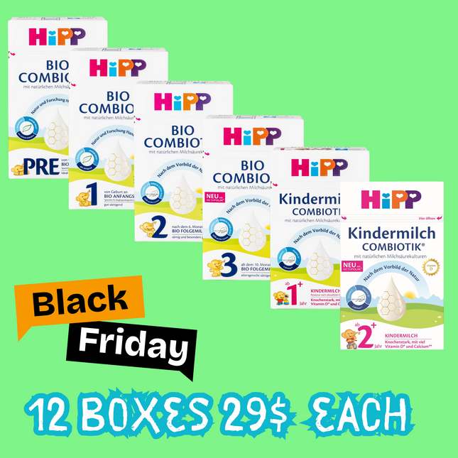 🔥🔥🔥Black Friday Special HiPP German Bundle of 12