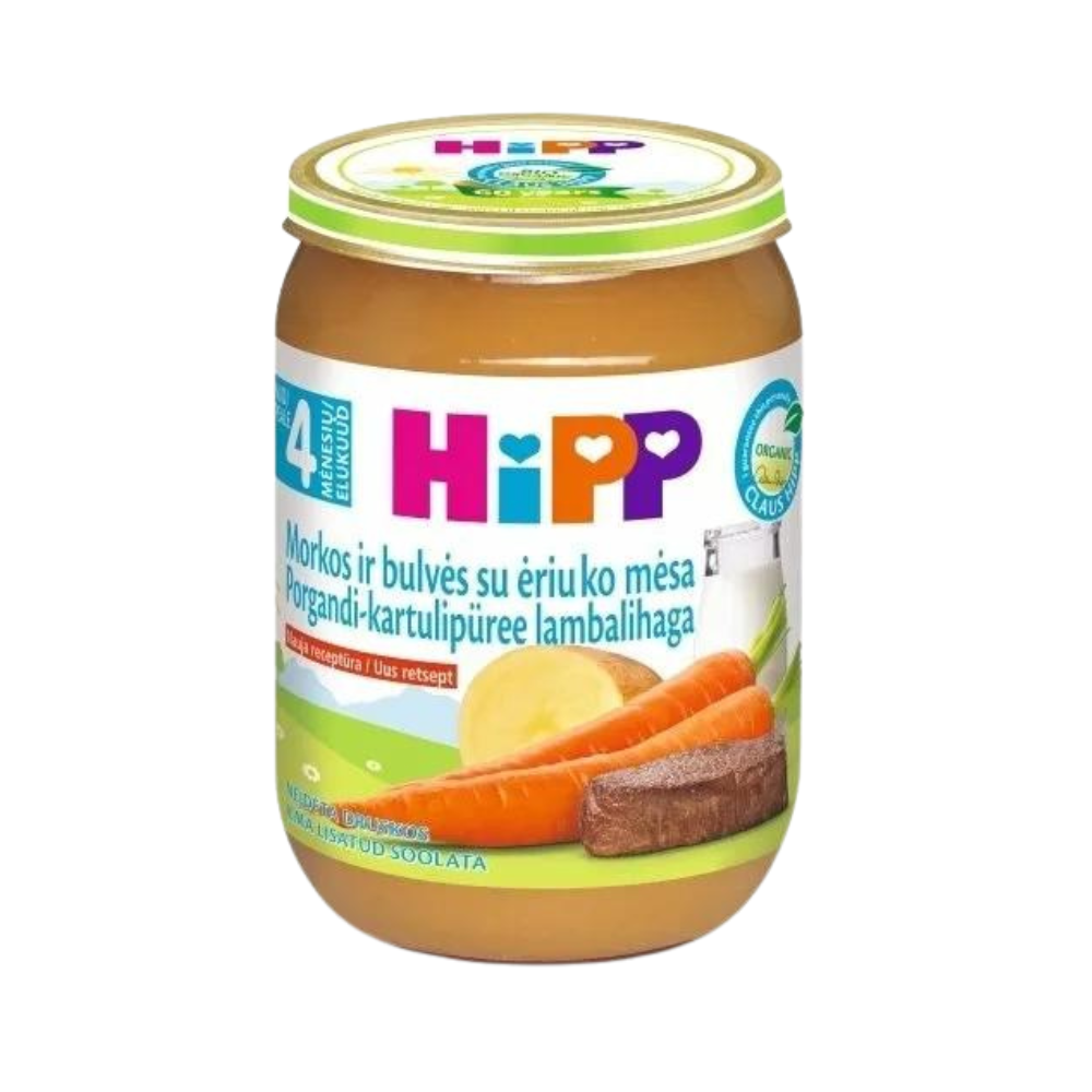 HiPP Carrots And Potato Puree With Lamb