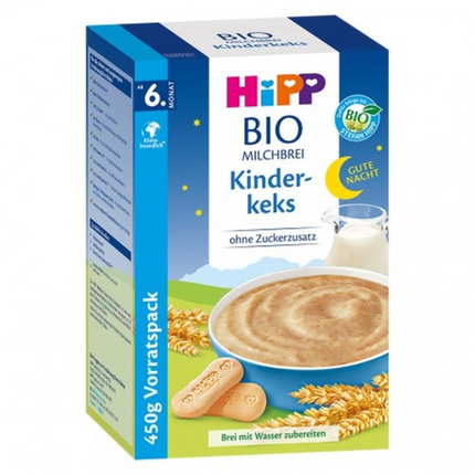 HiPP Organic Good-Night Biscuit Semolina Milk-Porridge