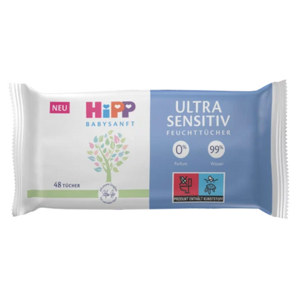 Hipp ultra sensative wet wipes