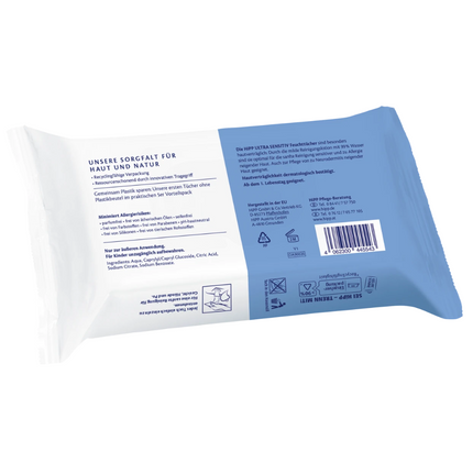 HiPP Wet wipes Ultra Sensitive 5x48 pcs - 240 pcs back