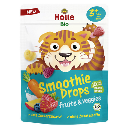 Holle Bio Smoothie Drops Fruits & Veggies Snack