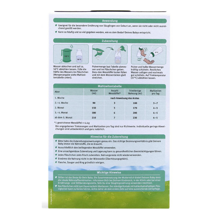 holle goat milk formula pre