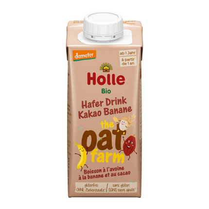 Holle Organic Oat Drink Cocoa Banana - 200ml