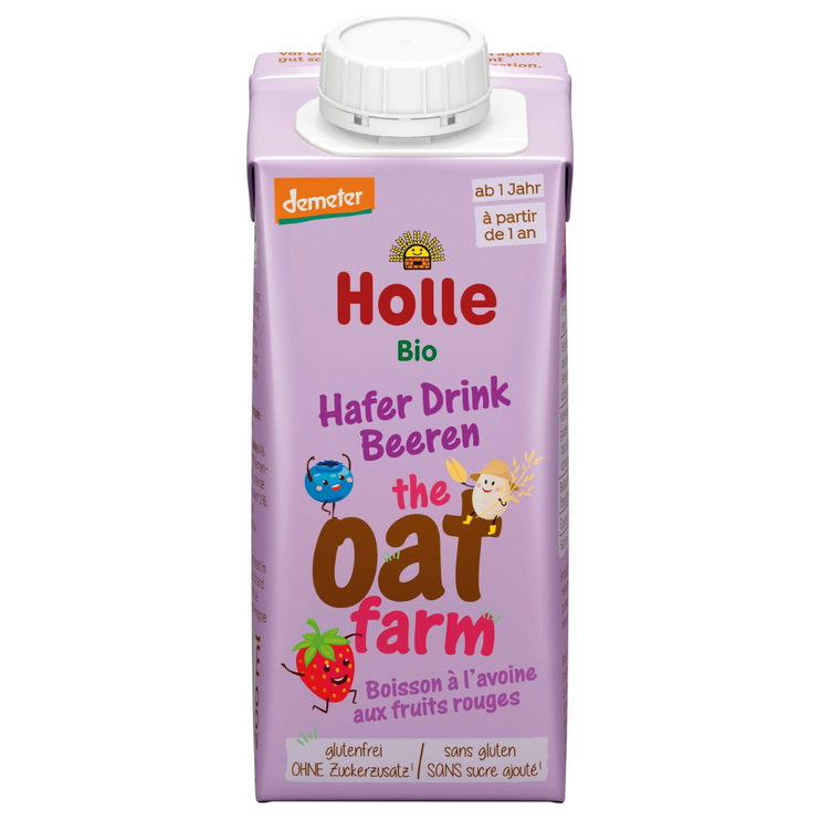 Holle Organic Oat Drink with Berries - 200 ml