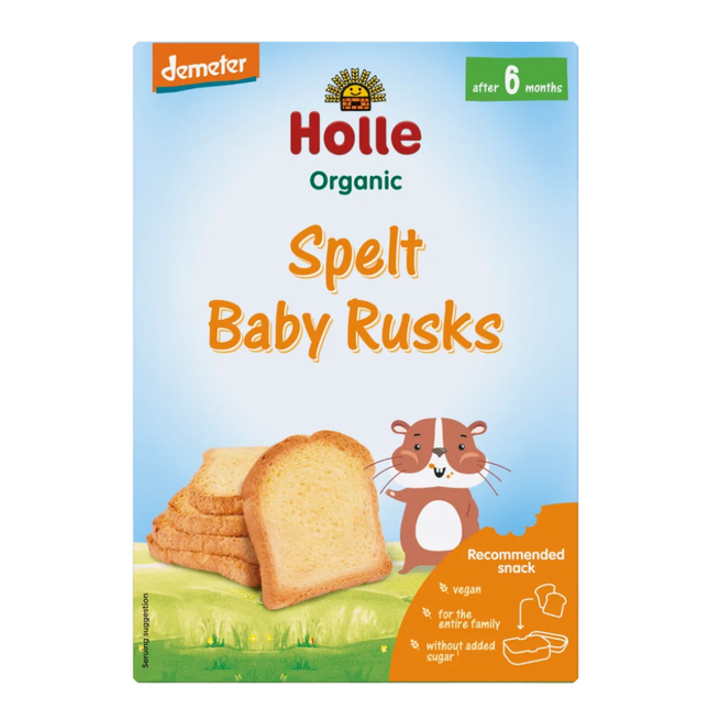 Holle organic spelt baby rusk