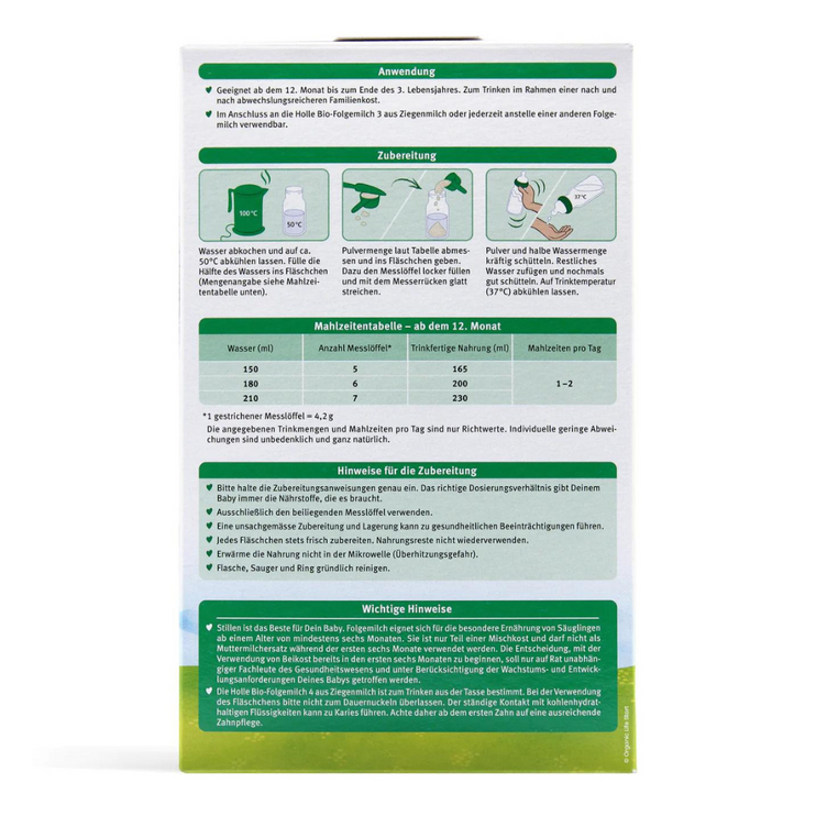 Holle Goat 4 - Holle Goat Milk Stage 4 Organic Baby Formula