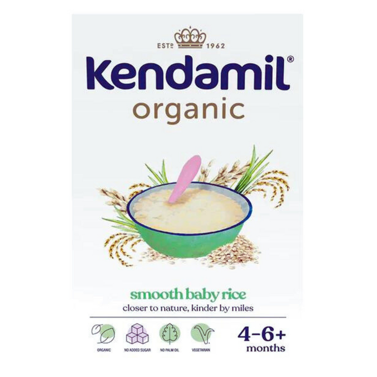 Kendamil Organic Smooth Baby Rice Cereal