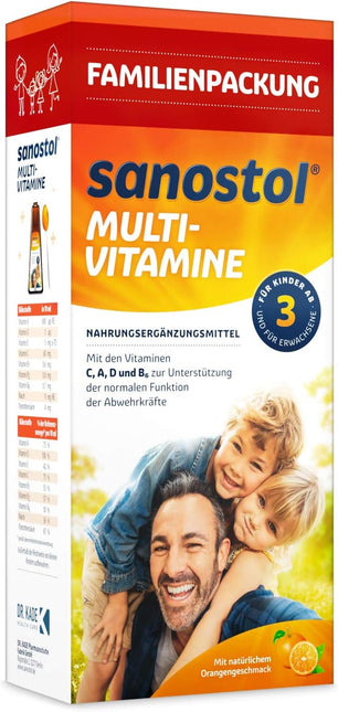 Sanostol Miltivitamin 780 ML - Family Size Pack