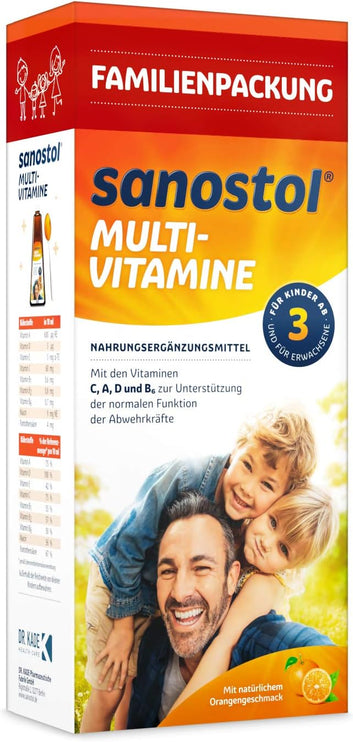 Sanostol Miltivitamin 780 ML - Family Size Pack