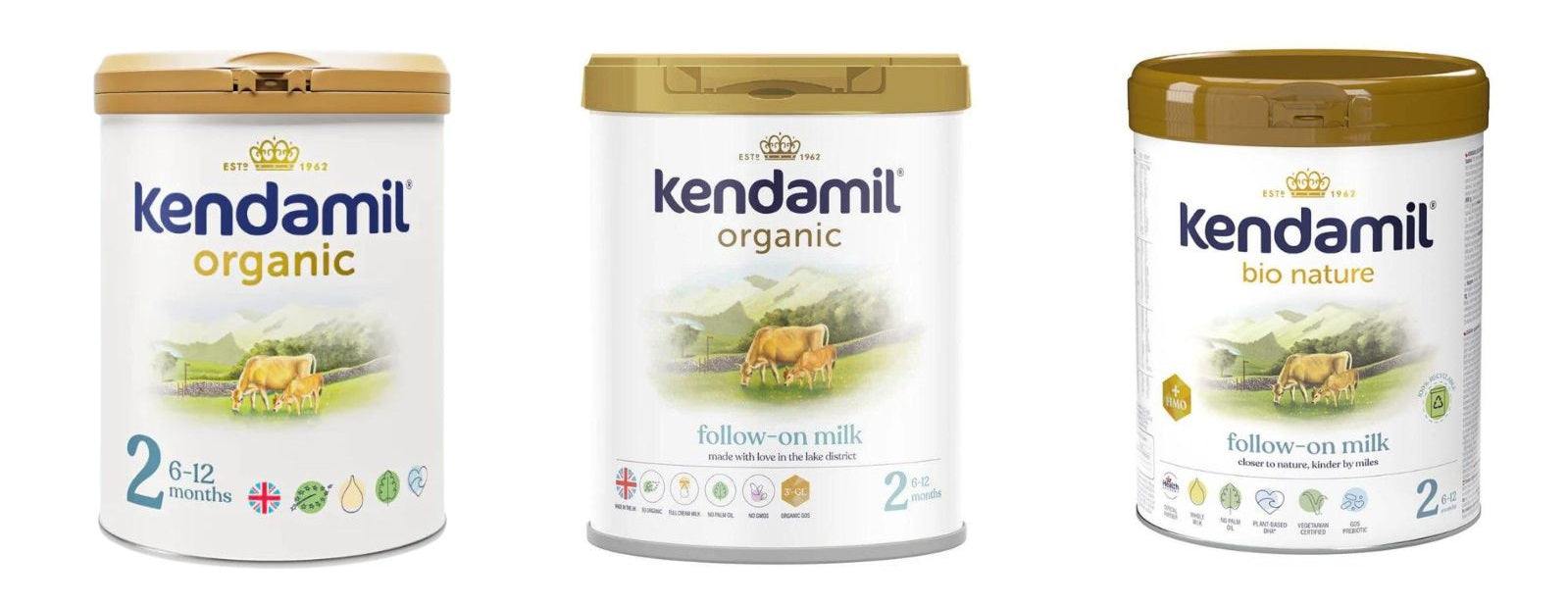 Kendamil Organic Stage 2 Follow On Milk - 800 g