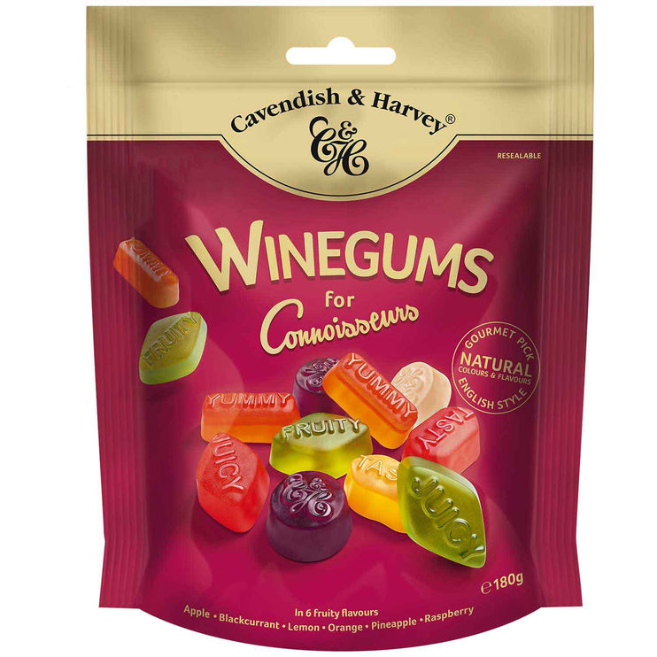 Cavendish & Harvey Winegums for Connoisseurs - 180g