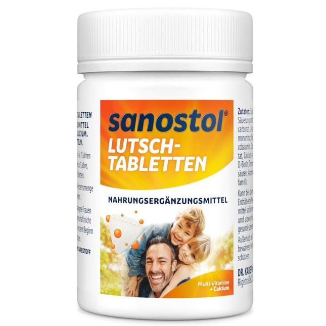 Sanostol votamin tabs lozanges