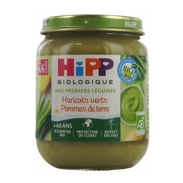 HiPP Organic My First Vegetables Green Beans & Potatoes Jar