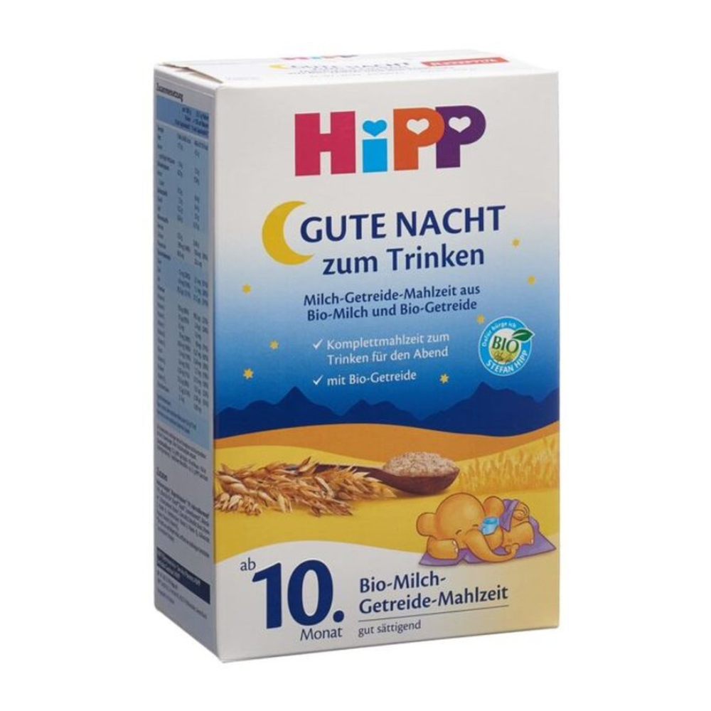 HiPP Organic Good Night Milk & Cereal - Fine Apple from 4 months (250g)