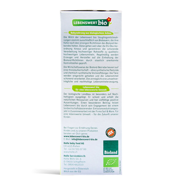 European Organic Baby Formula Lebenswert stage 3